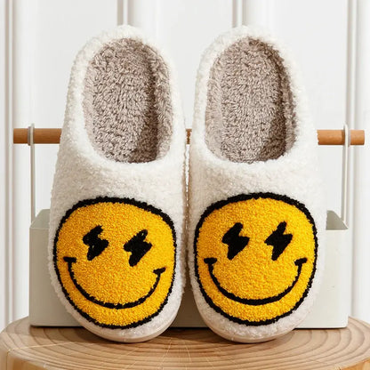 cute fluffy winter slippers