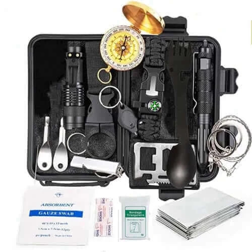 Camping Gear First Aid Kit Professional Survival Kit Gear Hunting