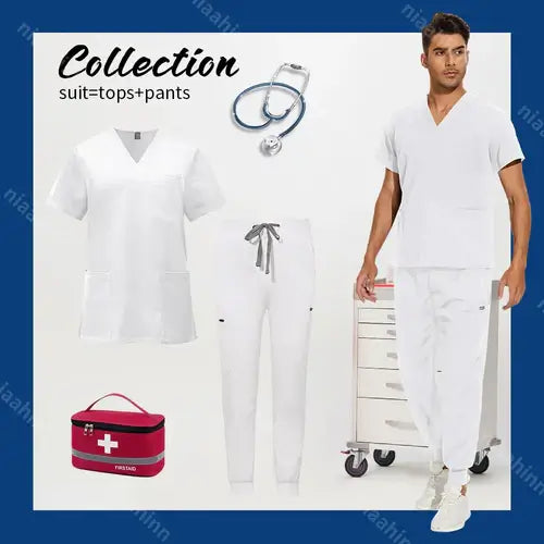 Hospital Uniforms Medical Scrubs Working Clothes Nurse Accessories