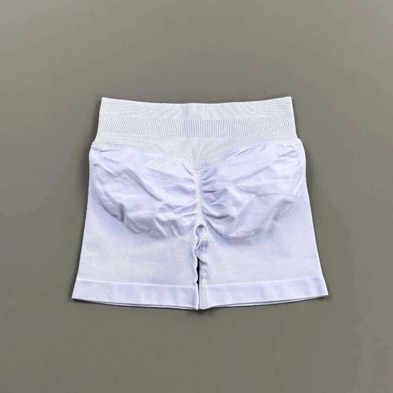 HISTELLO Women’s Seamless Scrunch Workout Shorts