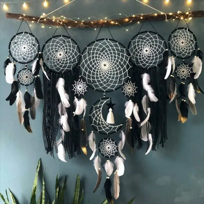 Macrame Dream Catcher Modern Dream Catchers Interior Aesthetic Dreamcatcher Decorative Luxury Dreamcatchers Hanging Decoration
