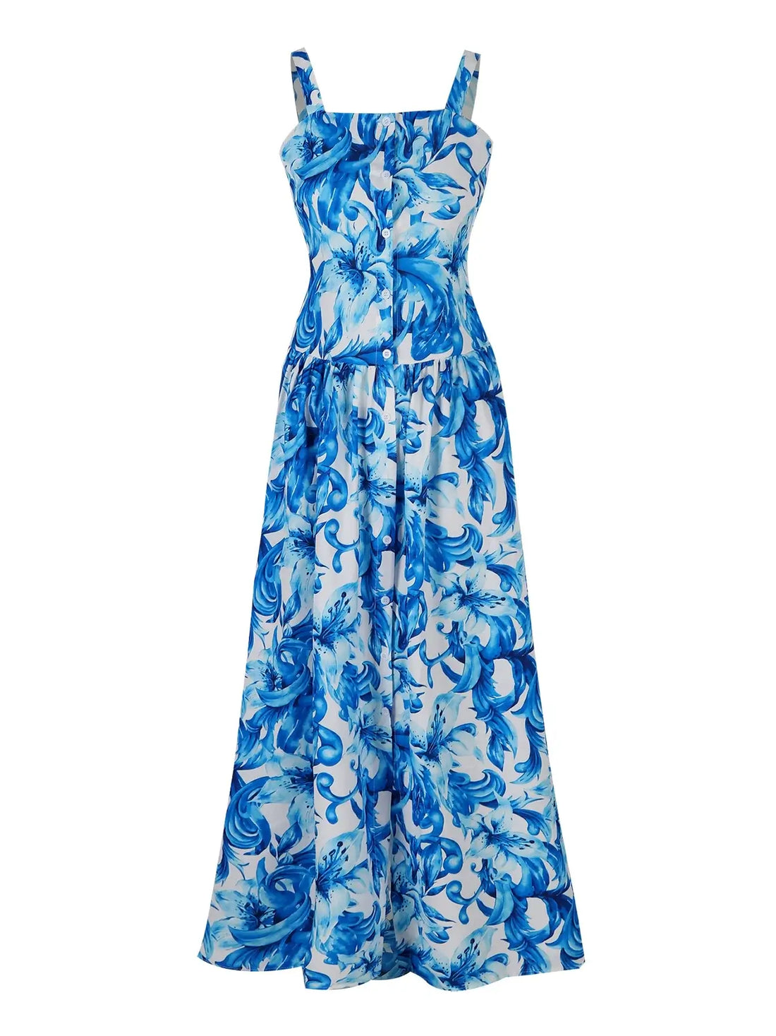 Elegant Sexy Bandage Print Long Dress for Women