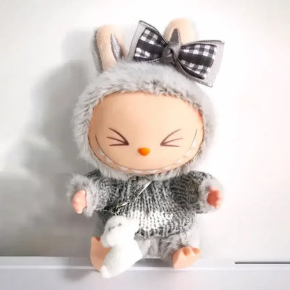 Labubu plush doll clothes