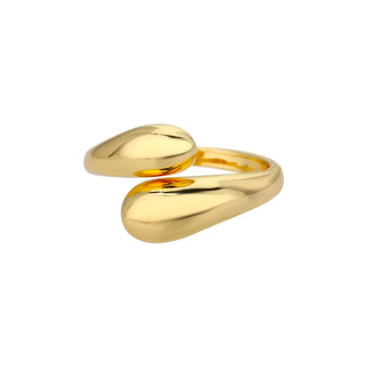 Stainless Steel Rings for Women Gold Color Never Fade Luxury Classic rings wedding couple rings Jewelry Free Shipping