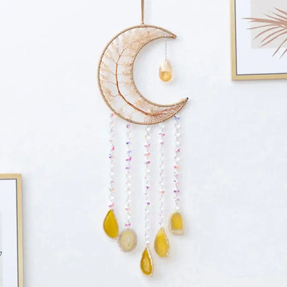 purple crystal dream catchers