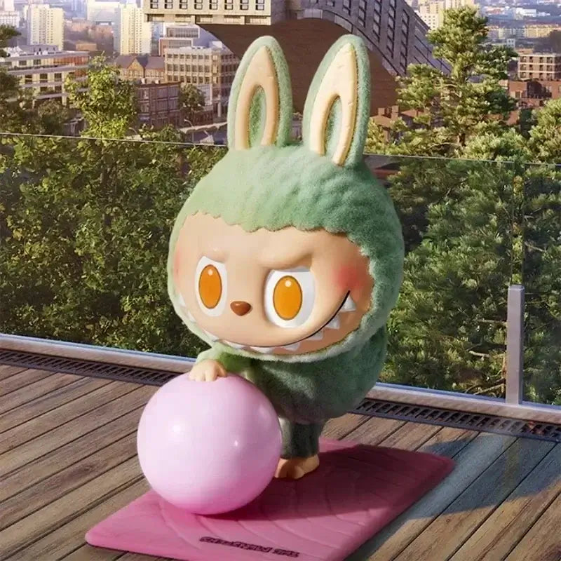 POP MART Labubu yoga monster blind box