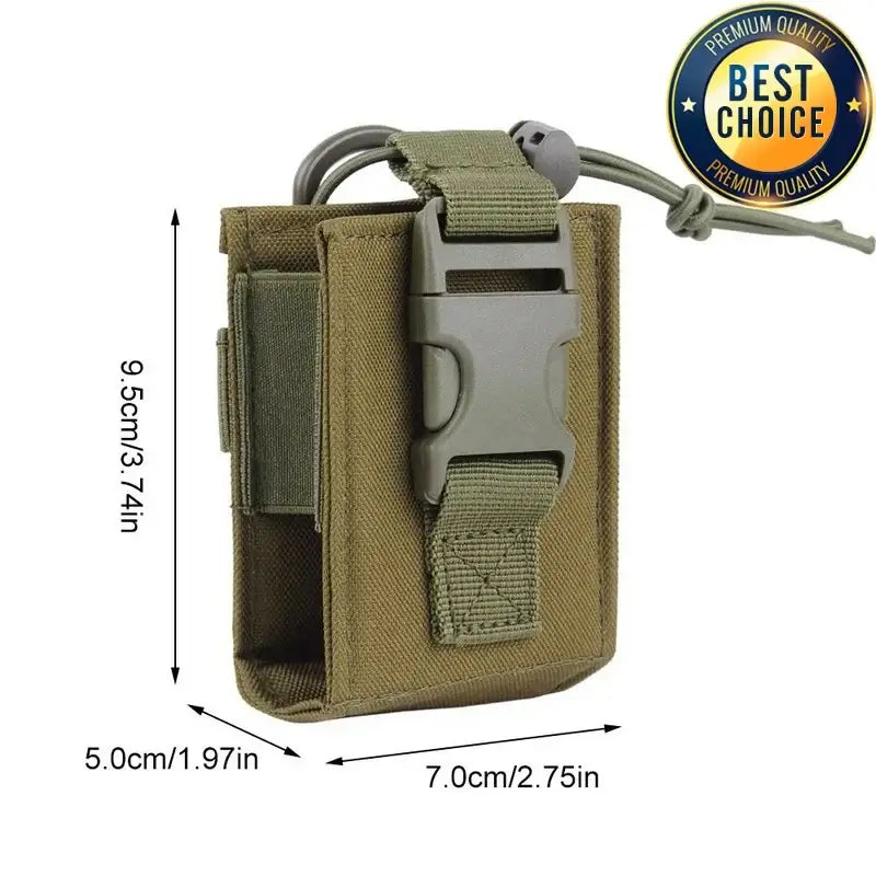 1000D Tactical Molle Walkie Talkie Pouch Holder
