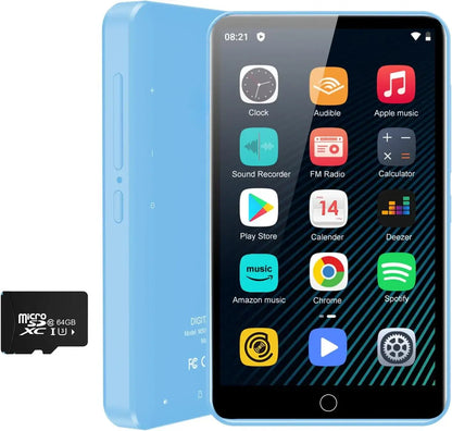 MP3 Player, Bluetooth, WiFi, Spotify, Audible, 4" IPS, Browser, 1TB Storage‌