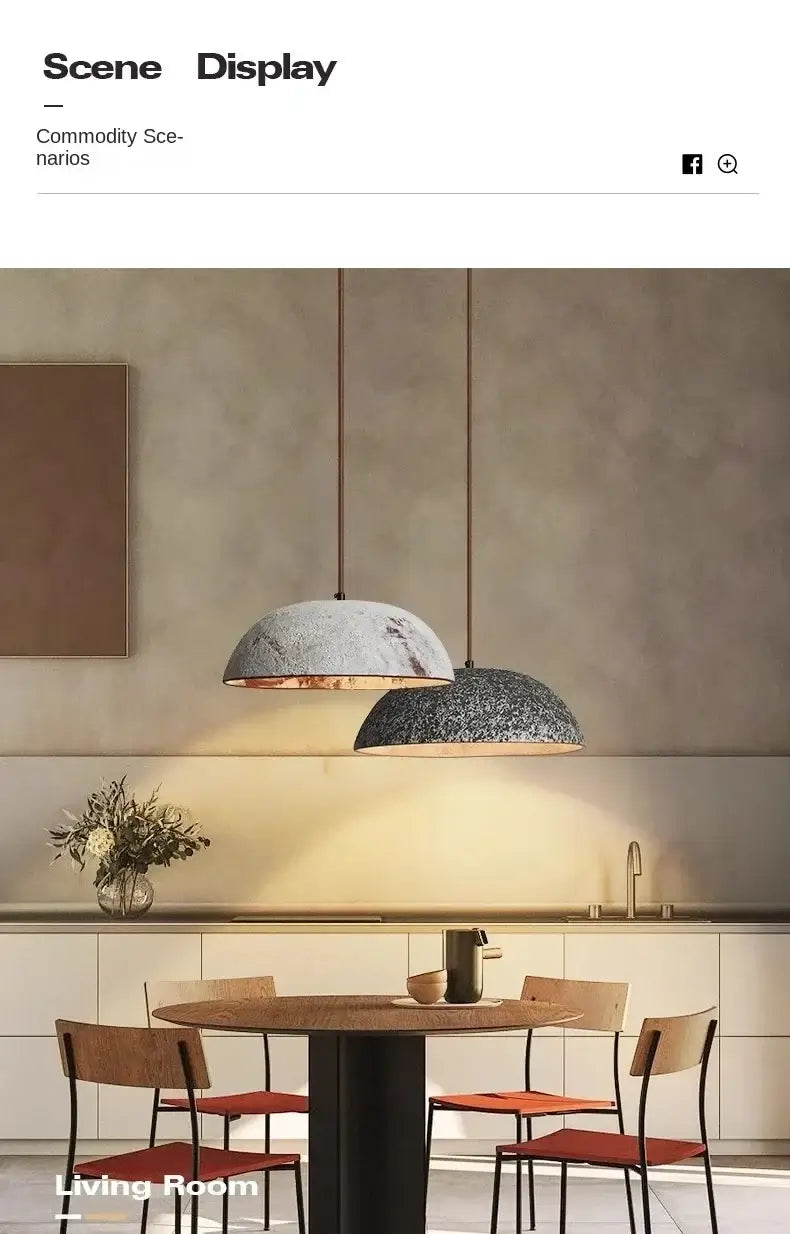 Textured Pendant Light for Dining Rooms &amp; Kitchen Islands