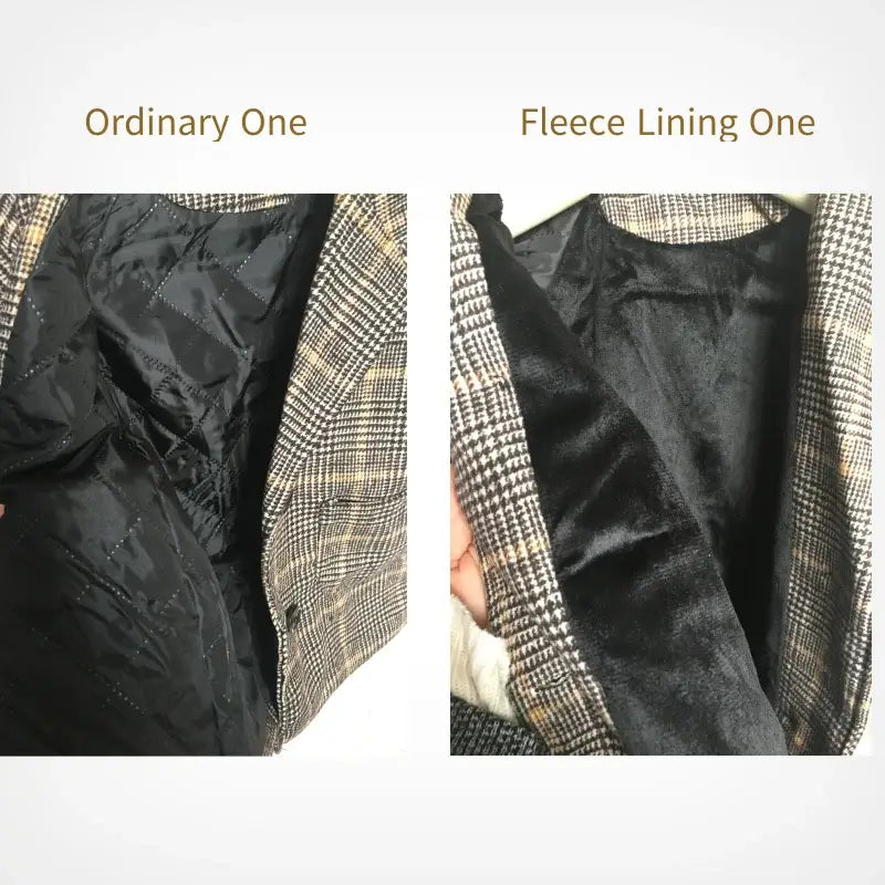 Kids’ Double-Breasted Lapel Coat