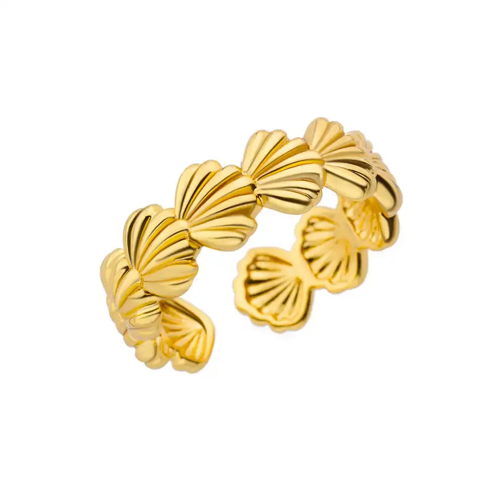 Stainless Steel Rings for Women Gold Color Never Fade Luxury Classic rings wedding couple rings Jewelry Free Shipping