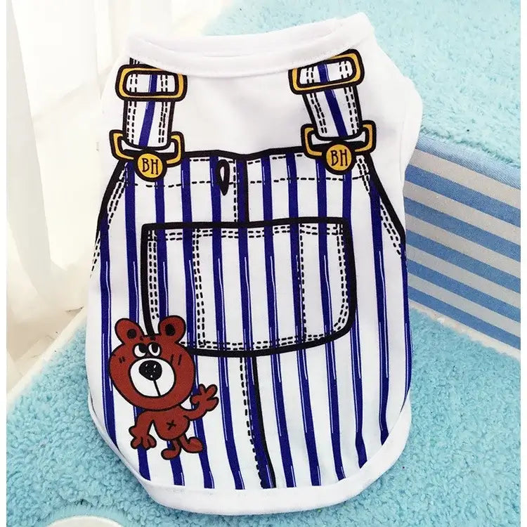 Puppy Dogs Soft Vests - Cute Casual T-Shirts for Pets