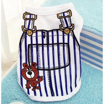 Puppy Dogs Soft Vests - Cute Casual T-Shirts for Pets