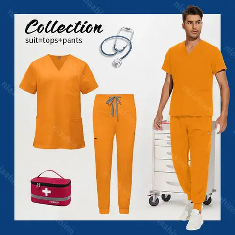 Hospital Uniforms Medical Scrubs Working Clothes Nurse Accessories.