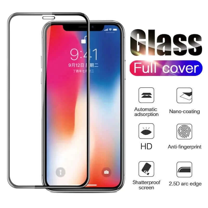 Tempered Glass for iPhone 11 12 13 14 15 Pro Max Glass iPhone XR X XS