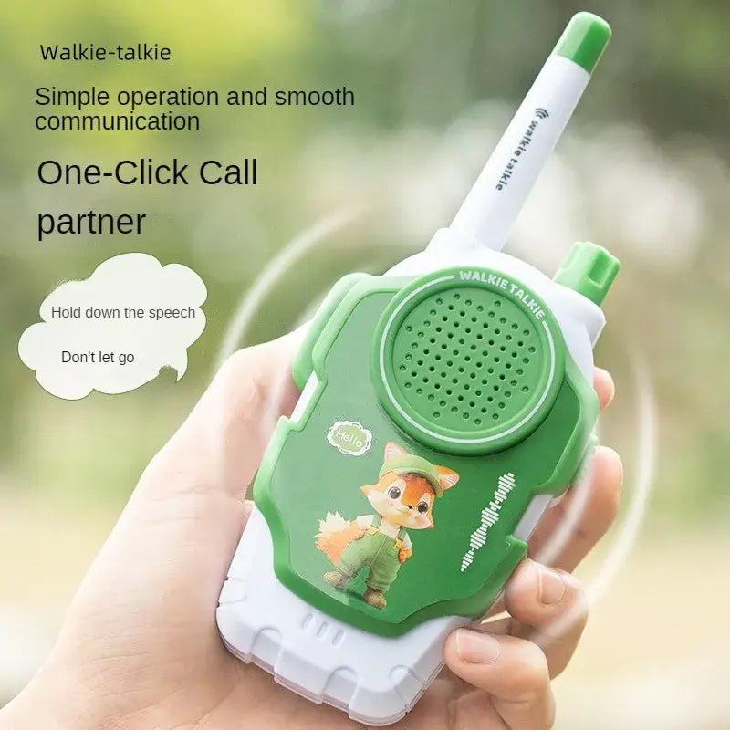 2pcs Kid-Friendly Walkie Talkie - Clear Communication