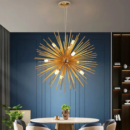 VETRULUS Dandelion-Style Chandelier, Selectable Designs