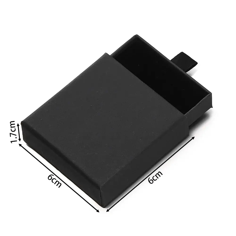 Creative Drawer Jewelry Packaging Box Necklace Ring Earing Bracelet Storage Organizer Display Stand Solid Color Paper Gift 2030