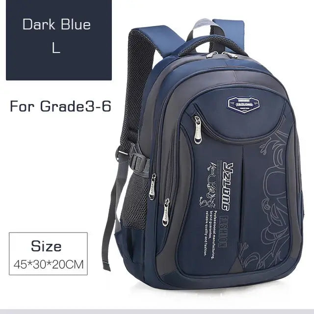 Durable Backpack School Bag for Boys and Teens
