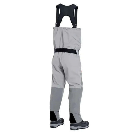 Breathable Zip-Front Chest Fishing Waders Waterproof Zippered.