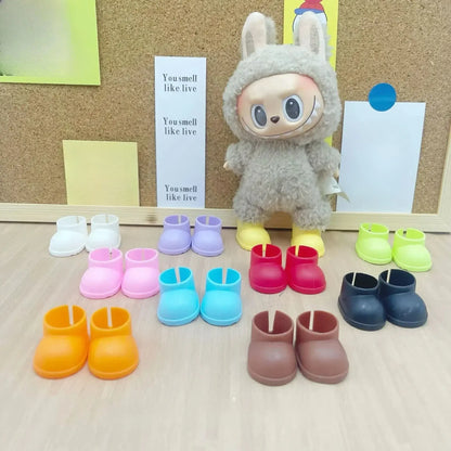 Labubu 3.0 Dolls Outfit: Cute Rain Coat &amp; Shoes