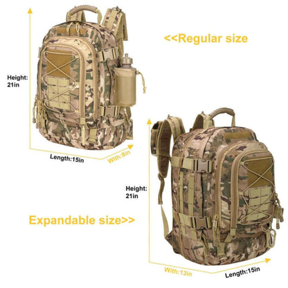 Large Capacity Waterproof Camping Outdoor Backpack.