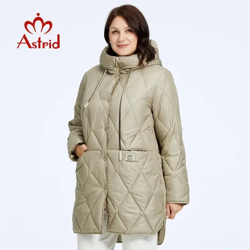 Astrid Women's Winter Jacket 2023 Plus Size Women Parka Long Down.