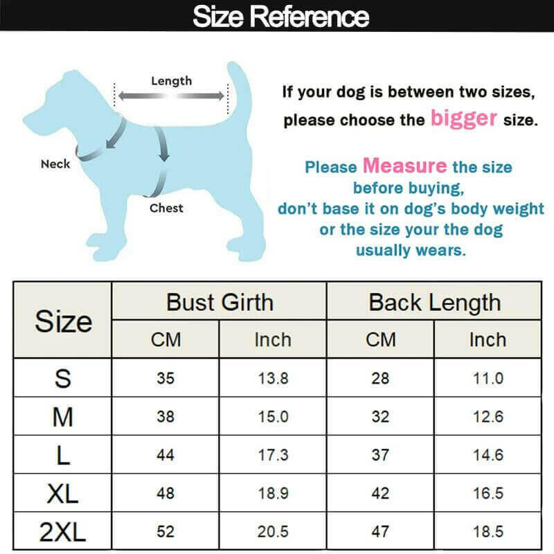 Dog Jacket Vest Winter Dog Clothes With D-Ring Warm Puppy Clothing for