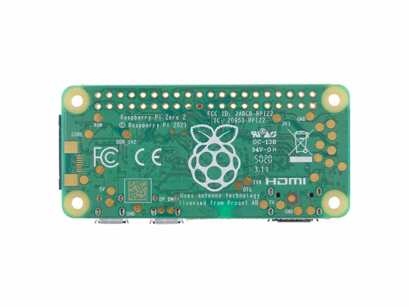 Raspberry Pi Zero 2W, Raspberry Pi Zero 2WH,Single Board Computer, with quad-core CPU,Bluetooth 4.2,BLE onboard antenna