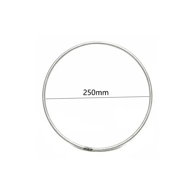 2-20pcs Big Dream Catcher Circle Rings Craft 35-250mm Metal Rings For Dream Catchers Hoops Hanging DIY Connectors Accessories
