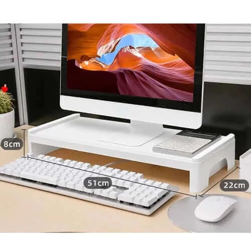 ABS Monitor Stand Table Desktop Computer Monitor Increase Rack Office