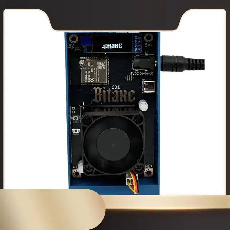 Bitaxe Gamma 601 1.2TH/S 18-22W BTC Solo Lottery Miner BM1370 Asic Bitcoin Crypto Miner From Antminer S21 Pro US PLUG-N36R