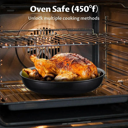 Healthy Ceramic Induction Cookware Set - 10 Pieces