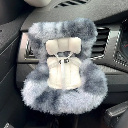 Labubu 15-17cm Doll Safety Seat - Cute Car Decor