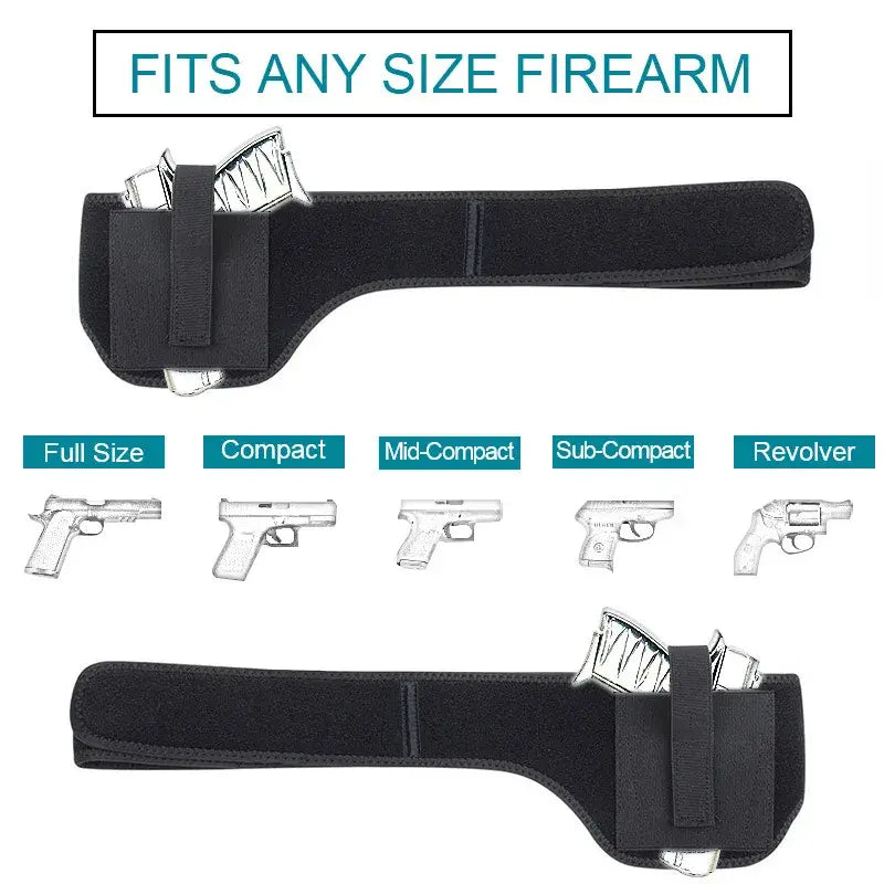 Hot 1PC Outdoor Gun Holster Multifunctional Concealed Carrying Waist Universal Stock Belt Pistol for Tactical Equipment