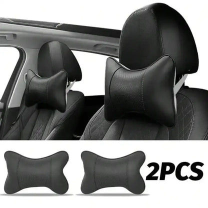 Auto Safety Car Seat Headrest with Breathable Mesh Relax Pillow Head And Neck Rest Cushion Auto Protector