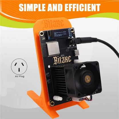 Bitaxe Gamma 601 Solo Miner 1.2TH/S BM1370 Asic Chip 18W From Antminer S21 Pro Bitcoin BTC Miner Wth Bracket