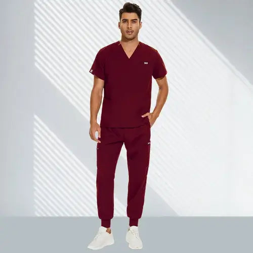 Hospital Doctor Nursing Set Unisex Wholesale Casual Jogger Suits Short.