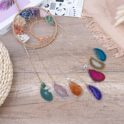 chakra gemstone dream catchers
