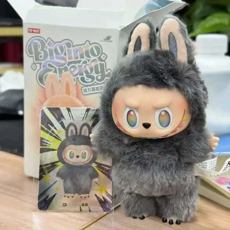 Super Beautiful POPMART Original Genuine Labubu V3 Big Into Energy Series Vinyl Blind Box Cute and Interesting Birthday Present