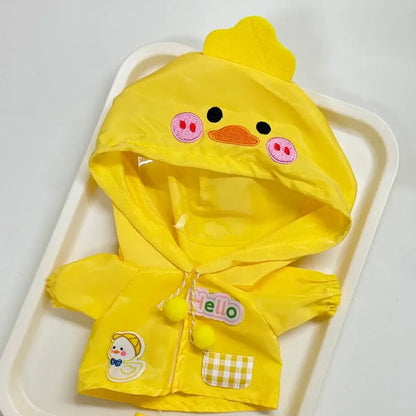 Labubu 3.0 Dolls Outfit: Cute Rain Coat &amp; Shoes