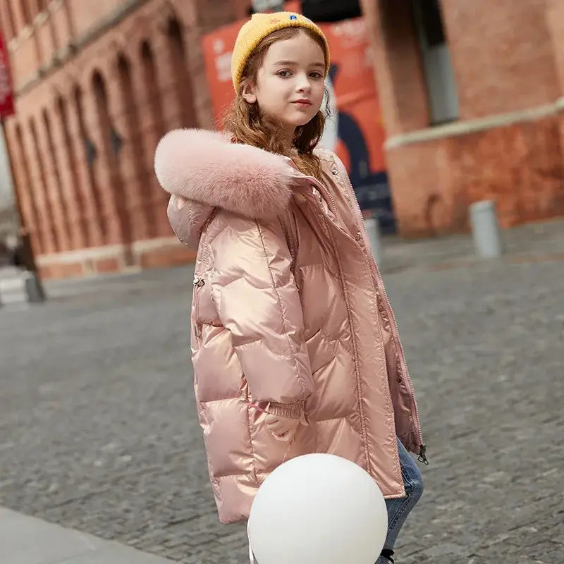 girl winter down jacket