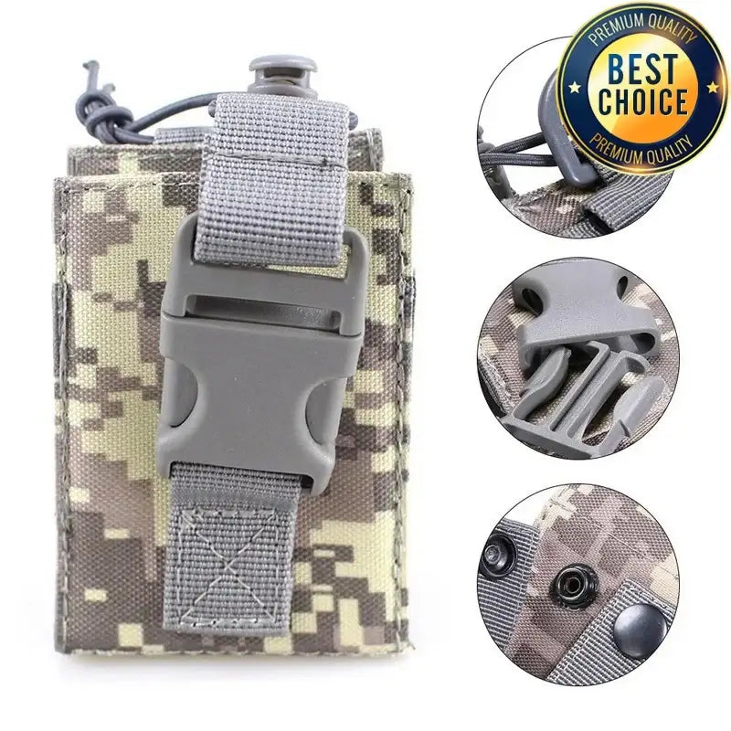1000D Tactical Molle Walkie Talkie Pouch Holder