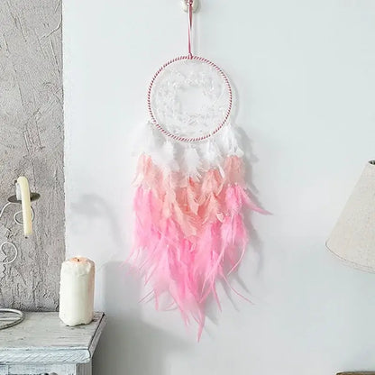 peacock feather dream catchers