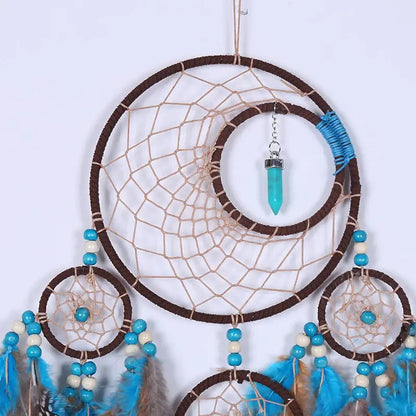 handmade dreamcatcher wall hanging