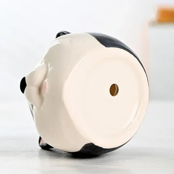 cute puppy succulent planter