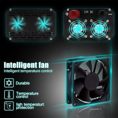 4000W Pure Sine Wave Inverter - Efficient Voltage Converter