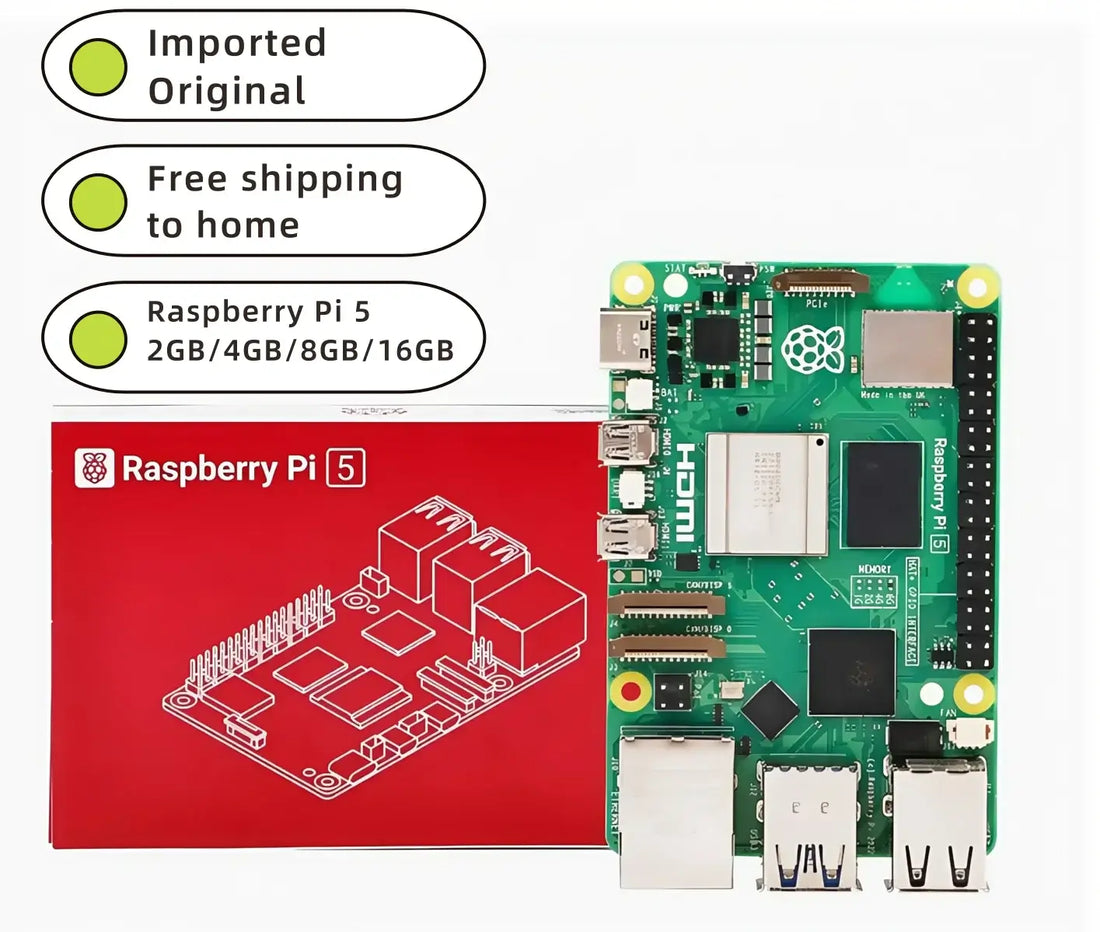 Raspberry Pi 5 2GB/4GB/8GB/16GB Raspberry Pi5 Raspberry Pi4B