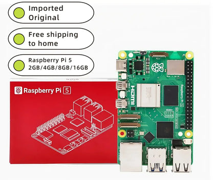 Raspberry Pi 5 2GB/4GB/8GB/16GB Raspberry Pi5 Raspberry Pi4B