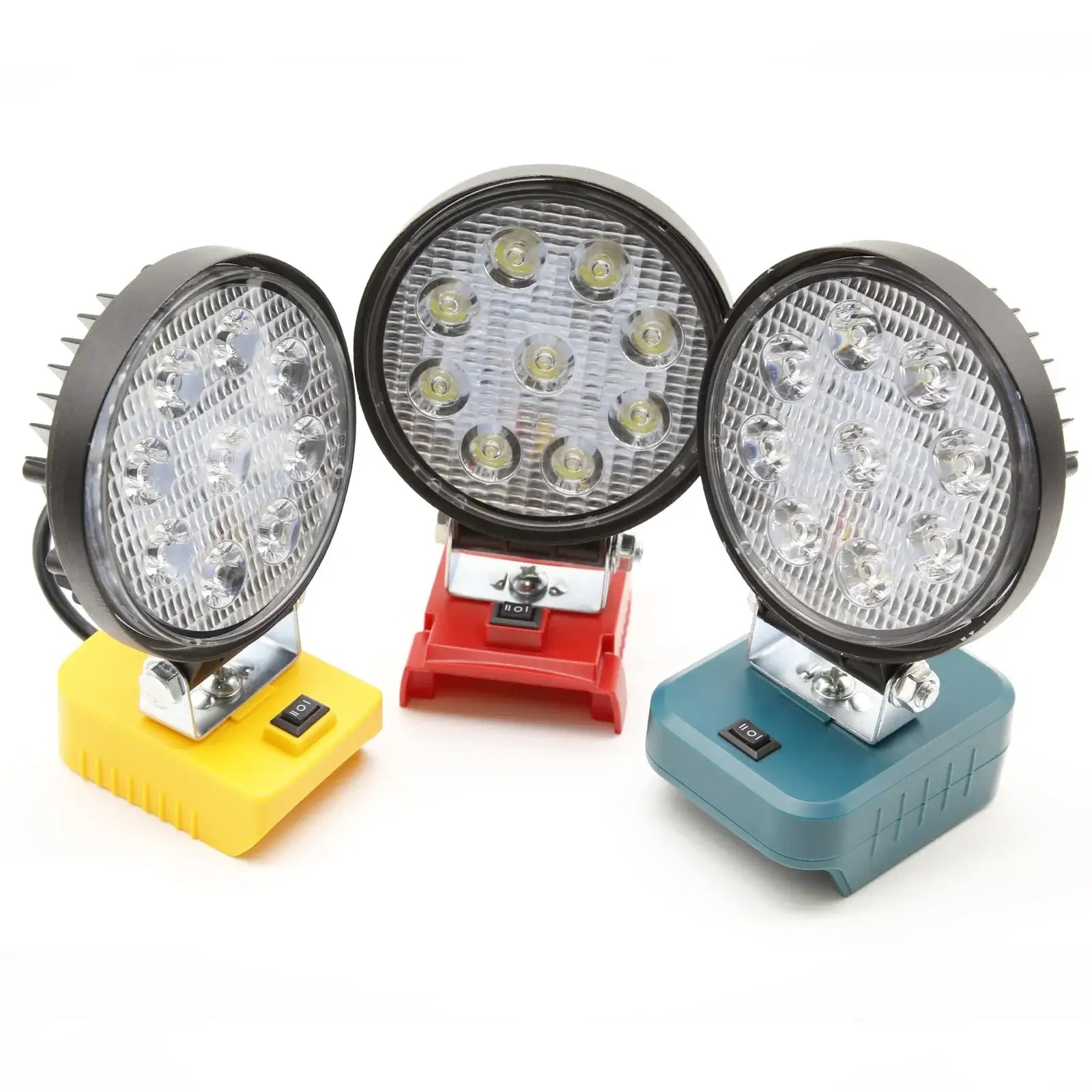 For Makita/Dewalt/Milwaukee/Bosch 18V Li-ion Battery LED Work Light.